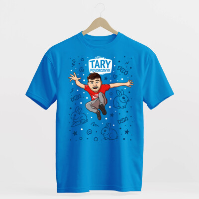 Tary Povoroznyk Tričko Ňufík modré S
