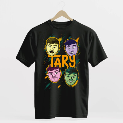 Tary Povoroznyk Tričko Tary faces černé S