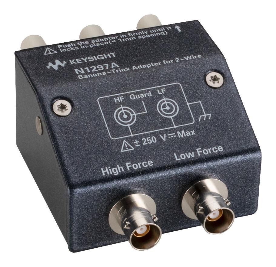 Keysight Technologies, Inc. N1297A Banana - Triaxial Adaptor For 2-Wire