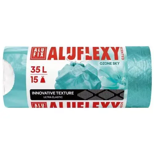 ALUFIX Premium Aluflexy Zatahovací pytle na odpadky s vůní 15 ks