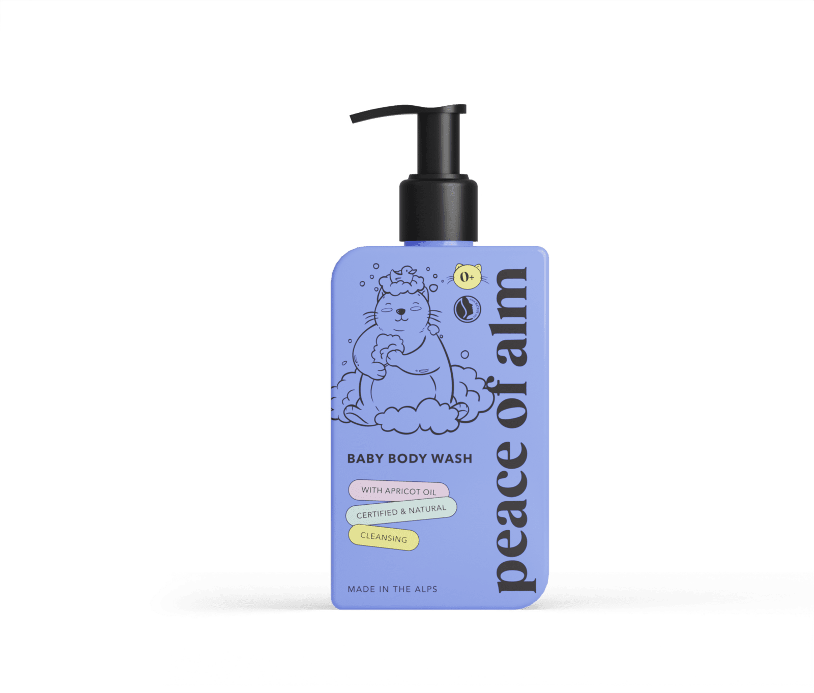 PEACE OF ALM Dětský mycí gel 240 ml