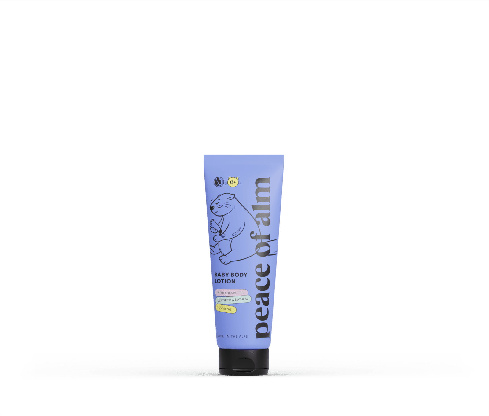 PEACE OF ALM Dětské tělové mléko 125 ml