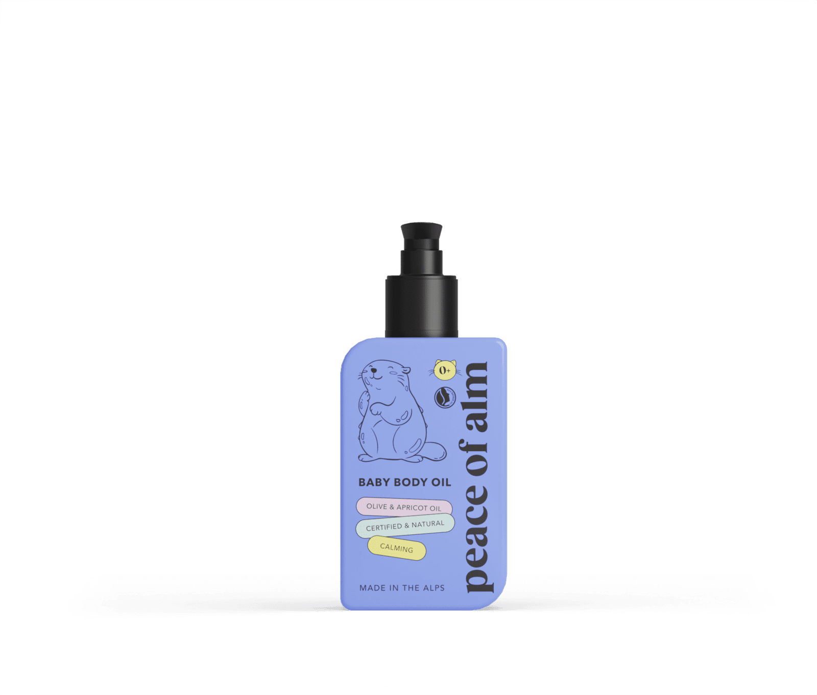 PEACE OF ALM Dětský tělový olej 100 ml