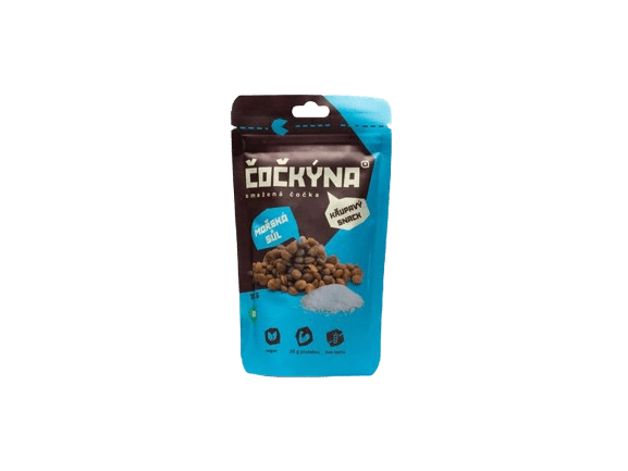 ČOČKÝNA Čočka smažená - mořská sůl BIO 100 g