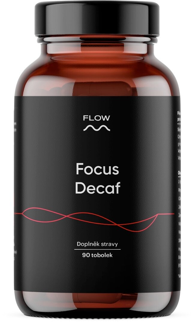 FLOW Focus Decaf 4.0, 90 tobolek