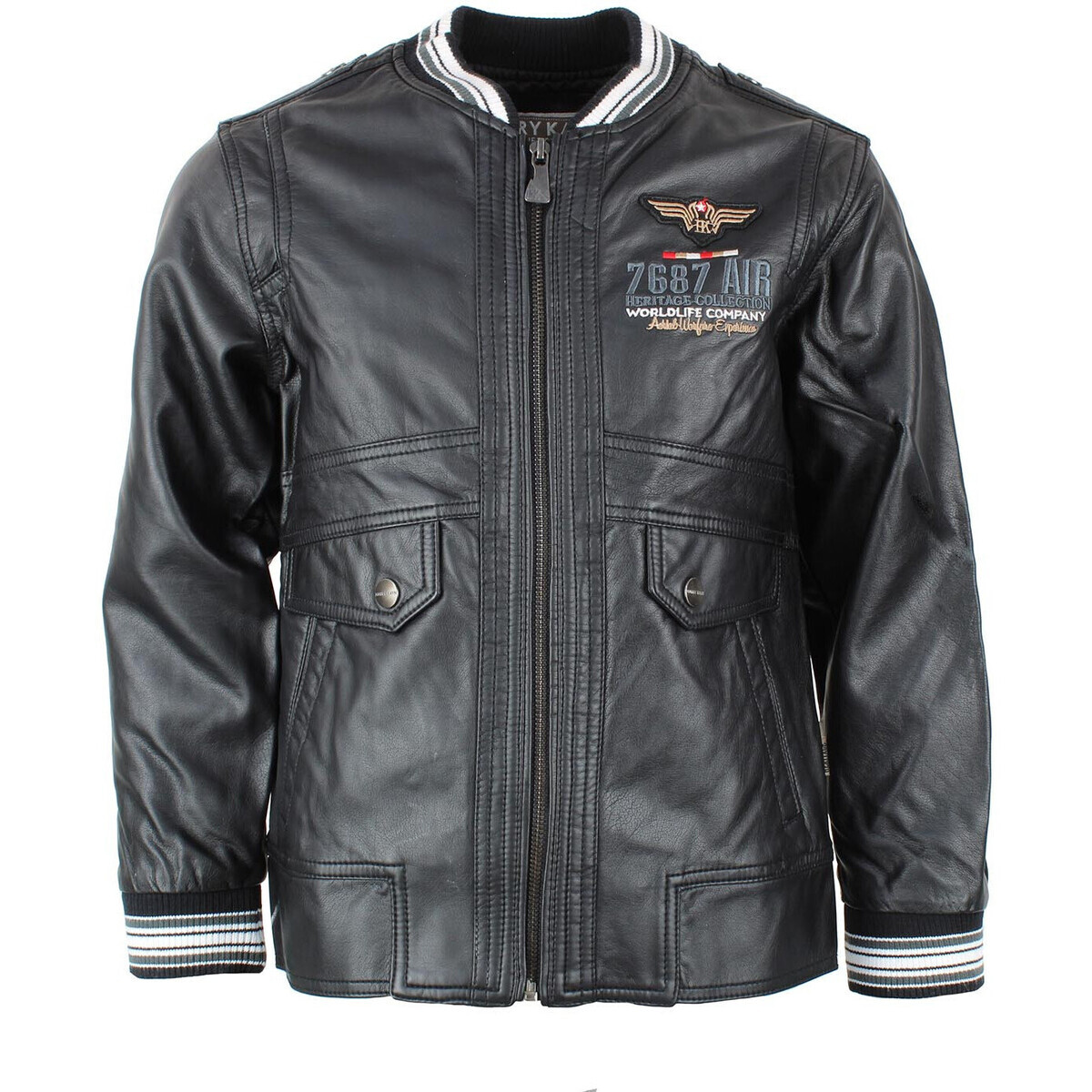 Hrk  Blouson garcon ECIORIBI  Černá
