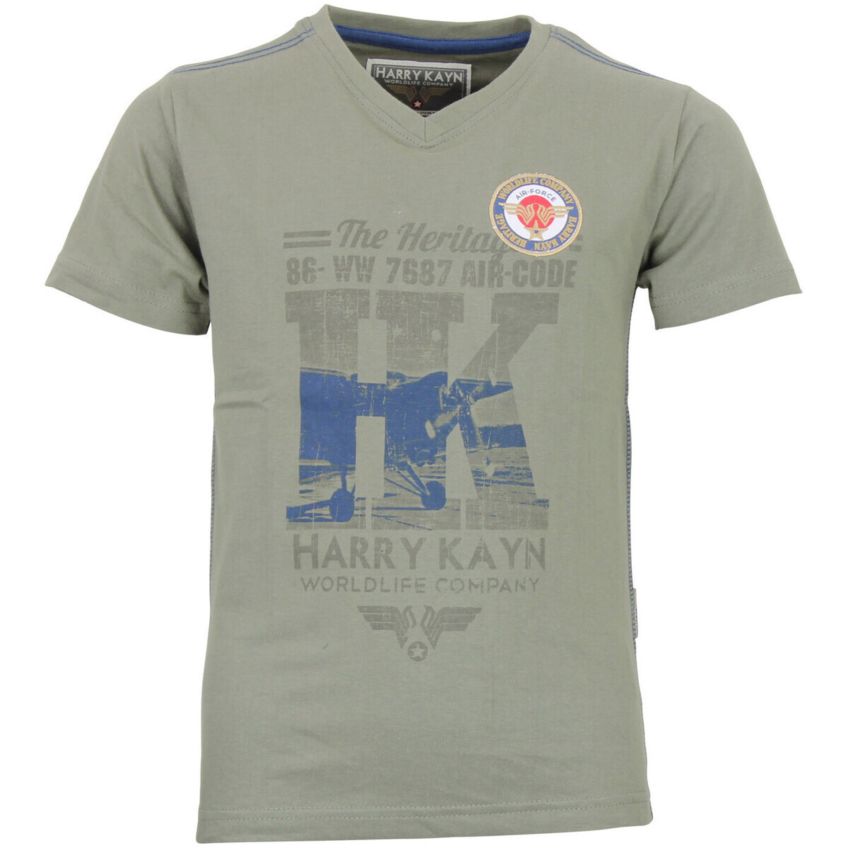 Hrk  T-shirt garcon ECEPALAN  Khaki