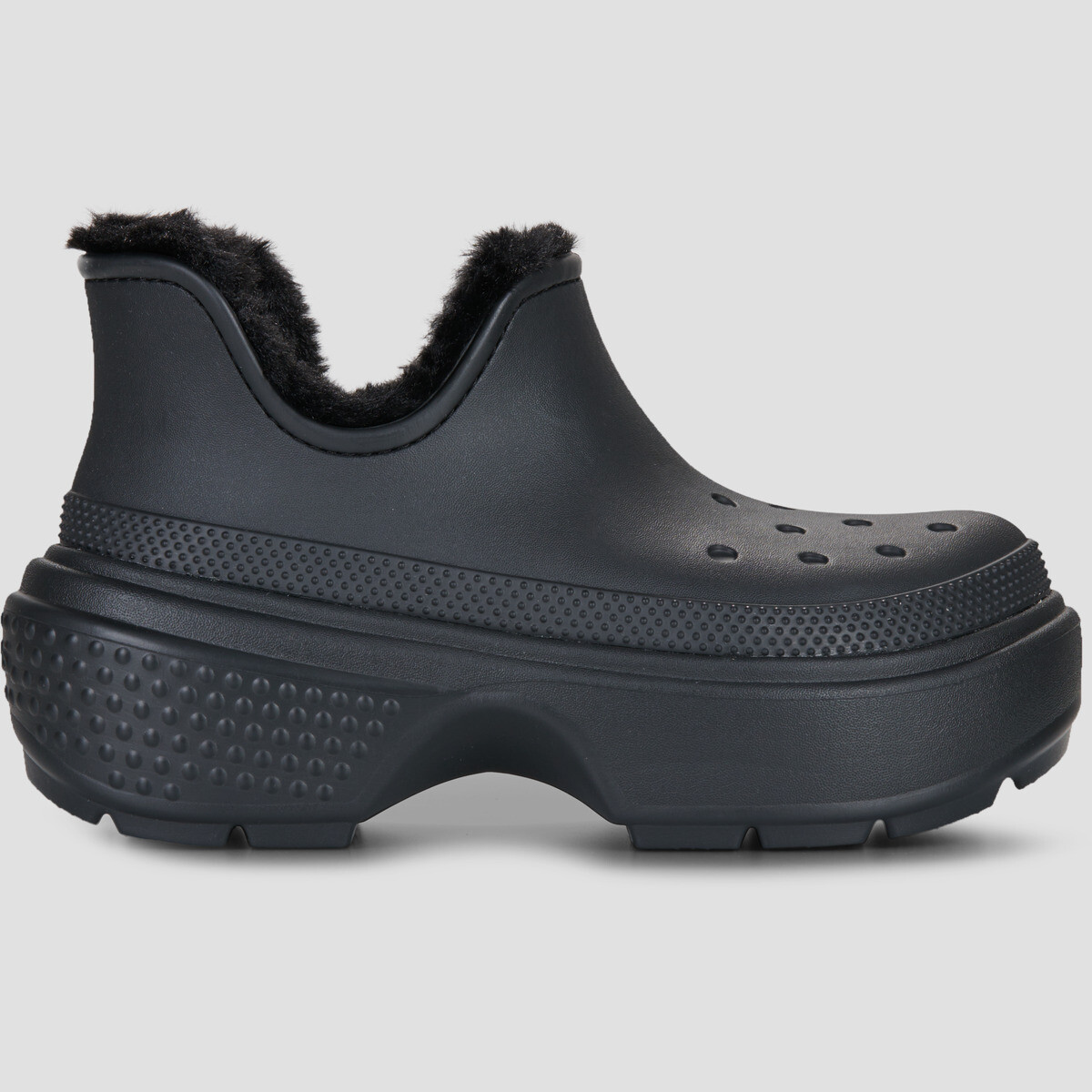 Crocs  Stomp Lined Shorty Boot  Černá
