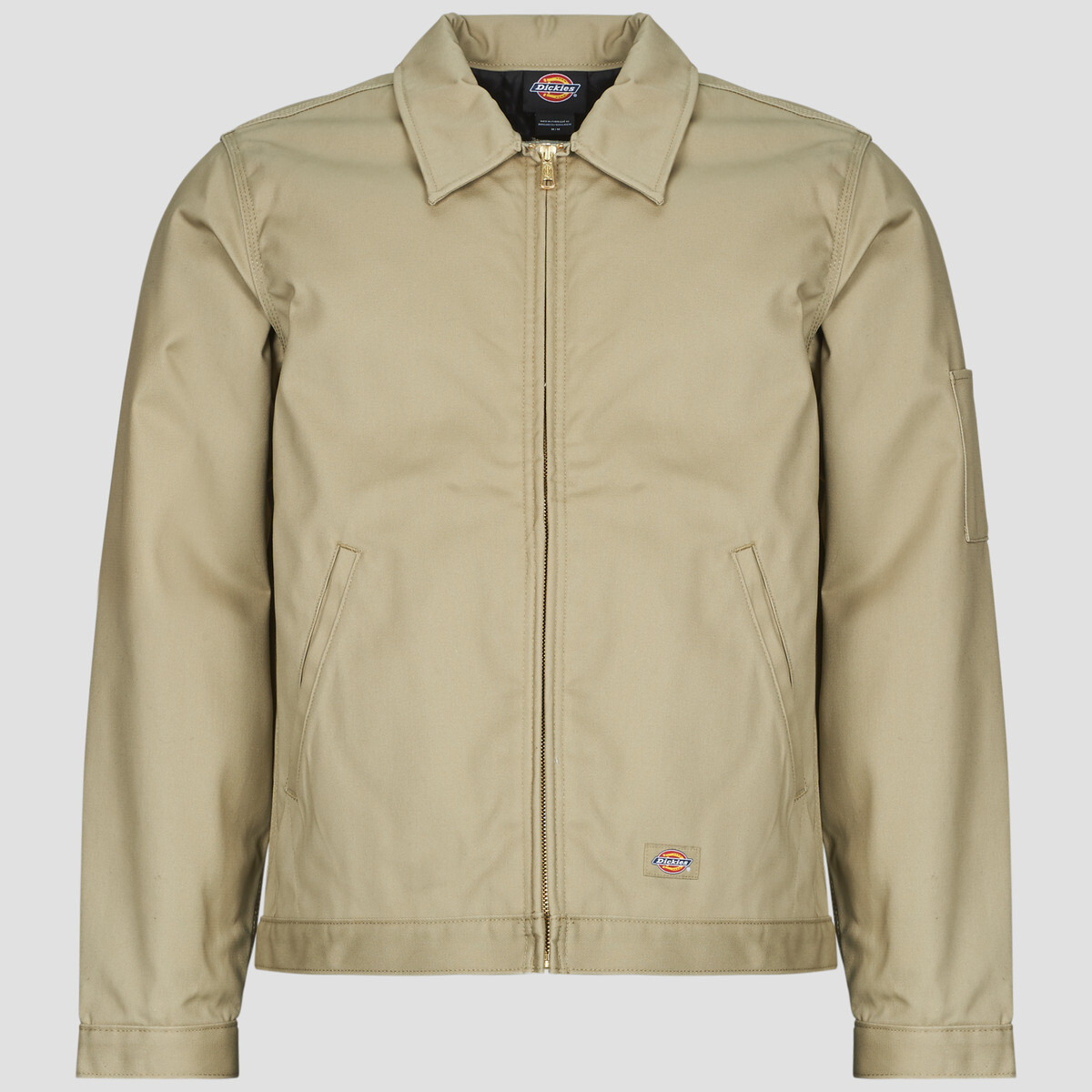 Dickies  M LINED EISENHOWER JACKET REC KHAKI  Béžová