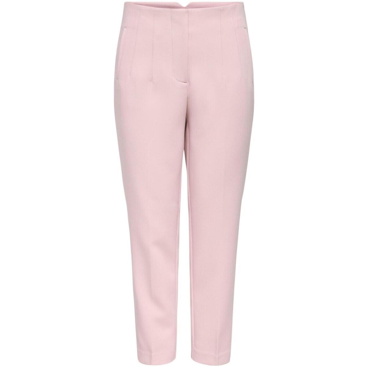 Only  ONLRAVEN LIFE HW PANT TLR 15298565  Růžová