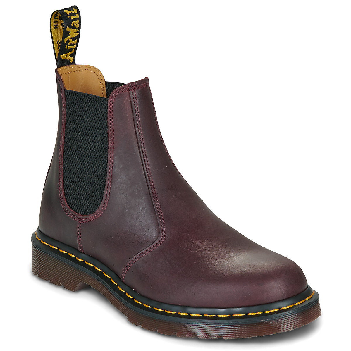 Dr. Martens  2976 YS CHERRY RED CRAZY HORSE  Bordó