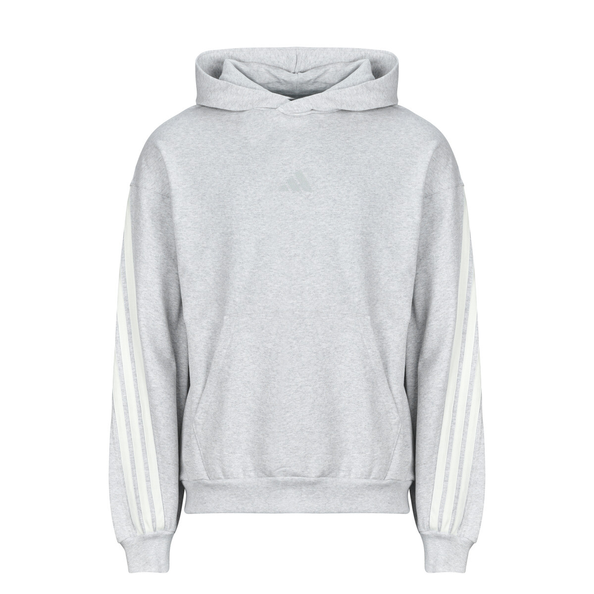 adidas  ADIDAS KIT 3-STRIPES HOODIE  Šedá