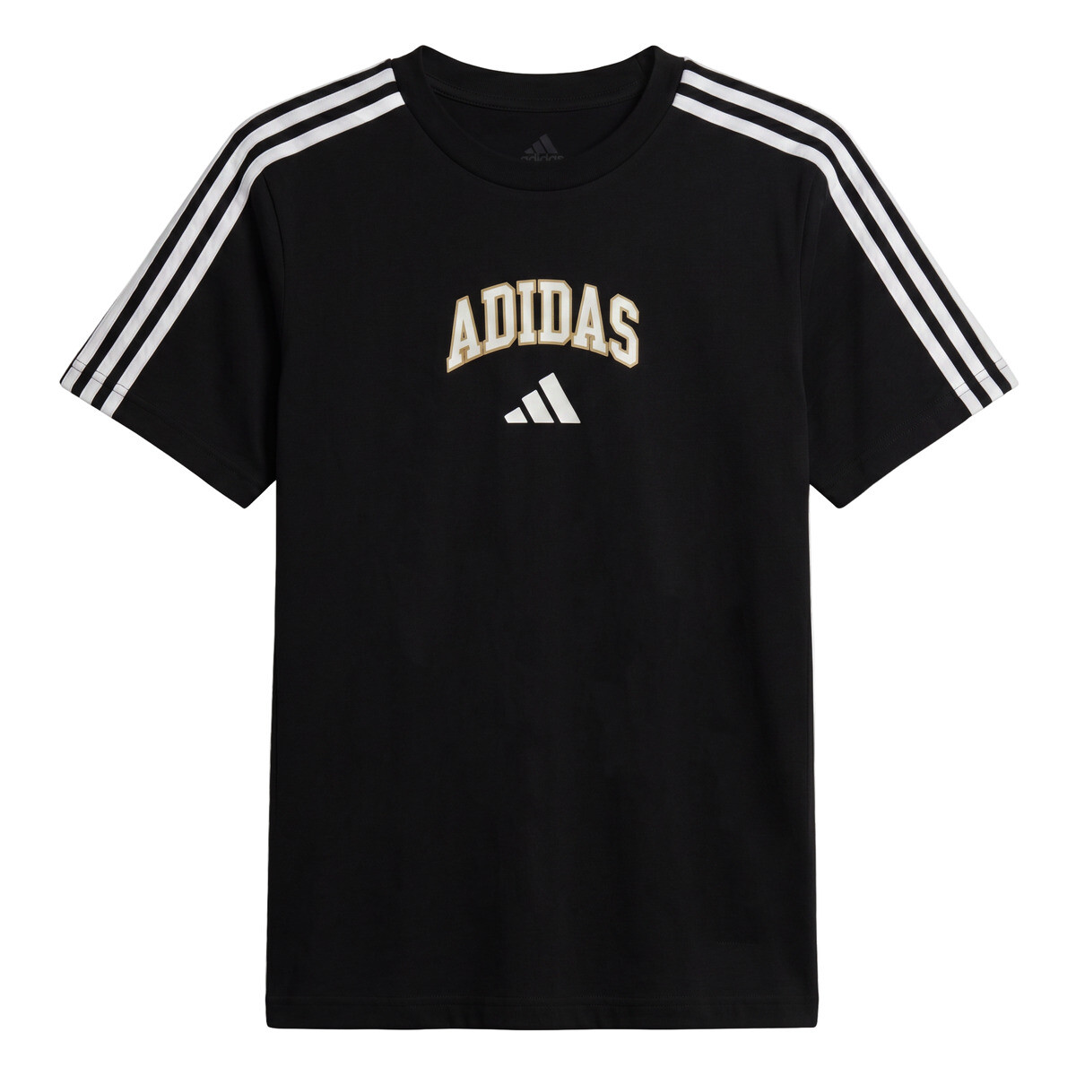 adidas  COLLEGIATE GRAPHIC T-SHIRT JUNIOR  Černá