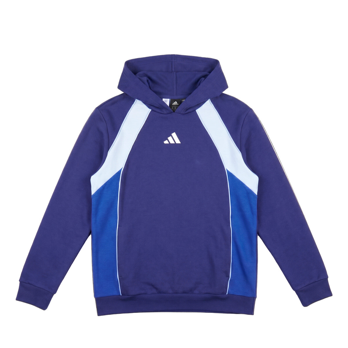 adidas  COLOR BLOCK HOODIE  Modrá