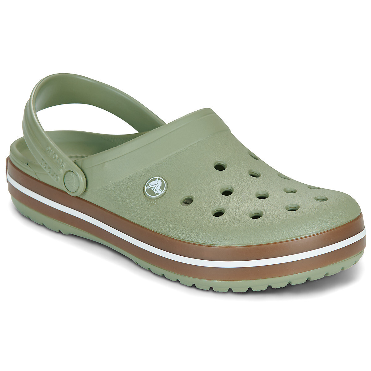 Crocs  Crocband Gum Clog  Khaki