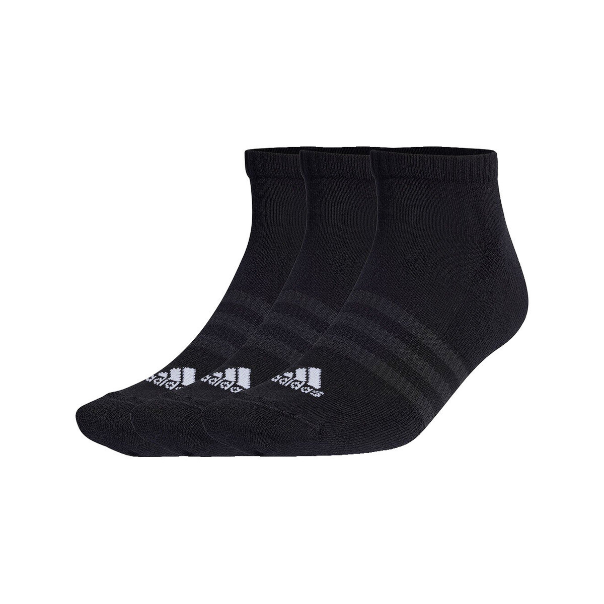 adidas  Chaussettes  C SPW LOW 3P 62% coton  Černá