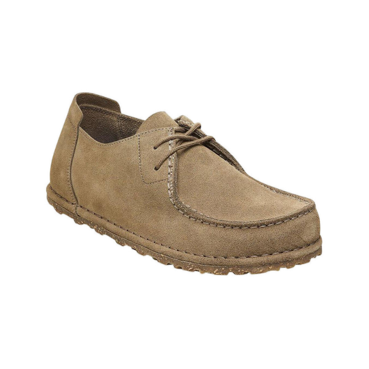 BIRKENSTOCK  Mocassins  Utti Lace daim  Šedá