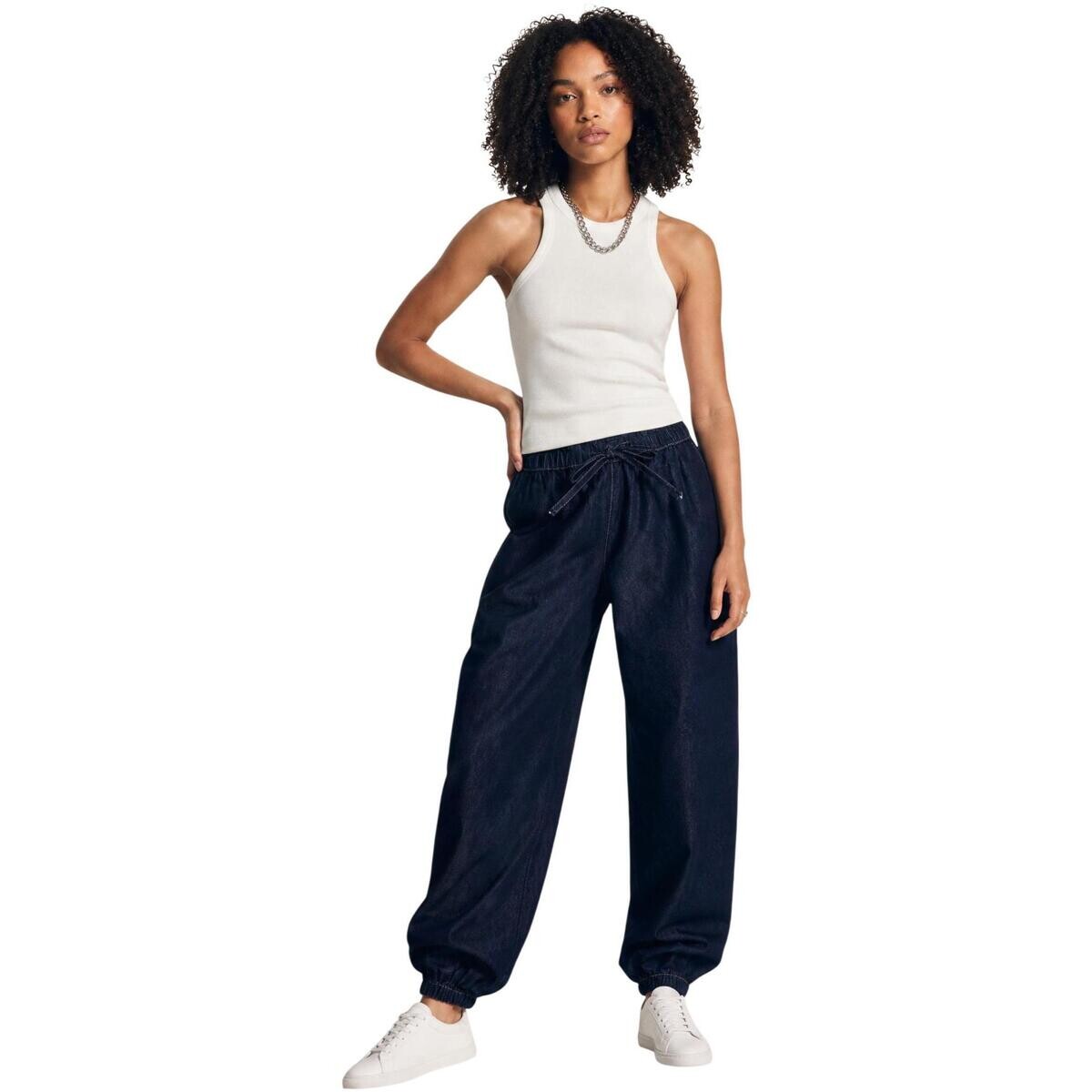 Jacqueline De Yong  Jdysansa Mw Genie Pant Dnm 15380431  Modrá