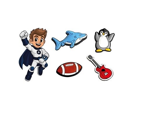 Garett Charms Neo Set 3 - set ozdobných pinů do řemínku