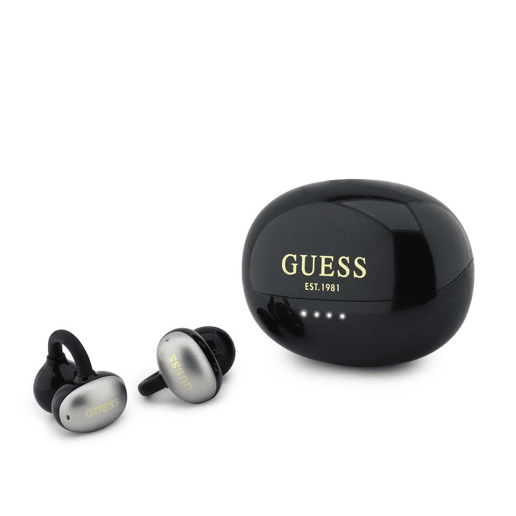 Guess Metallic Finish Classic Logo OWS černá