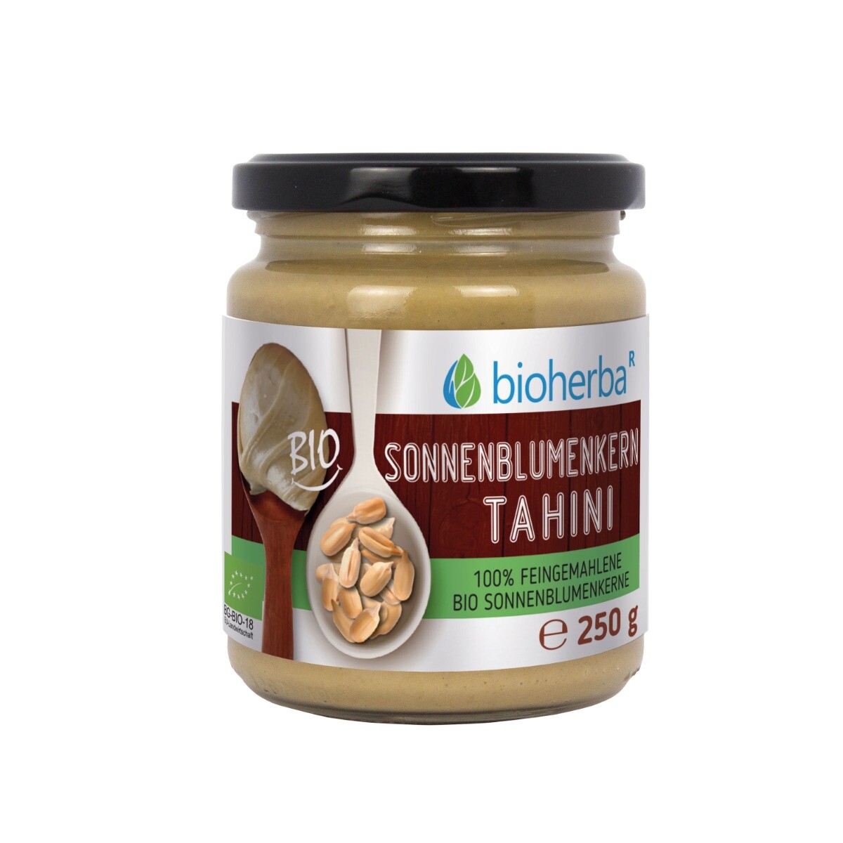 Bio slunečnicové tahini – 250 g – Bioherba