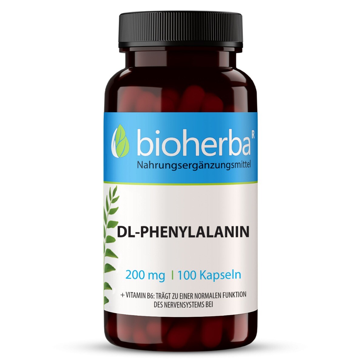 DL-fenylalanin 200 mg – 100 kapslí – Bioherba