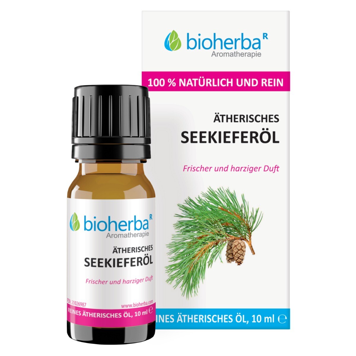 Esenciální olej borovice – 10 ml – Bioherba