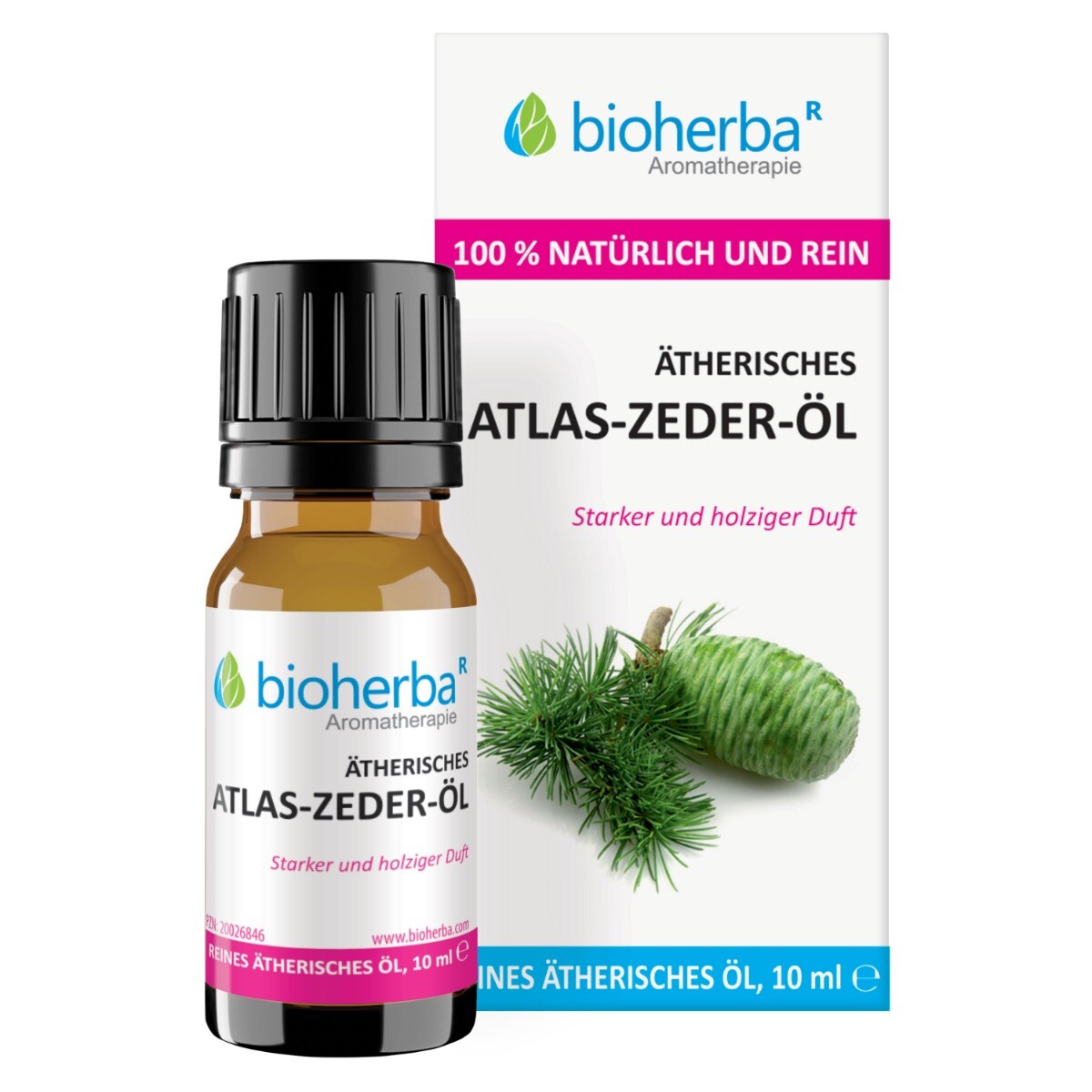 Esenciální olej cedr – 10 ml – Bioherba