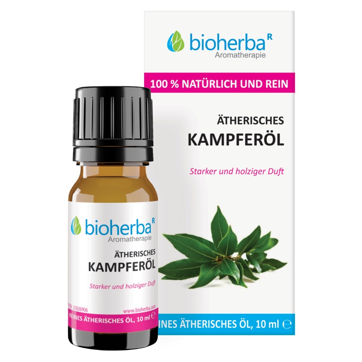 Esenciální olej kafr – 10 ml – Bioherba