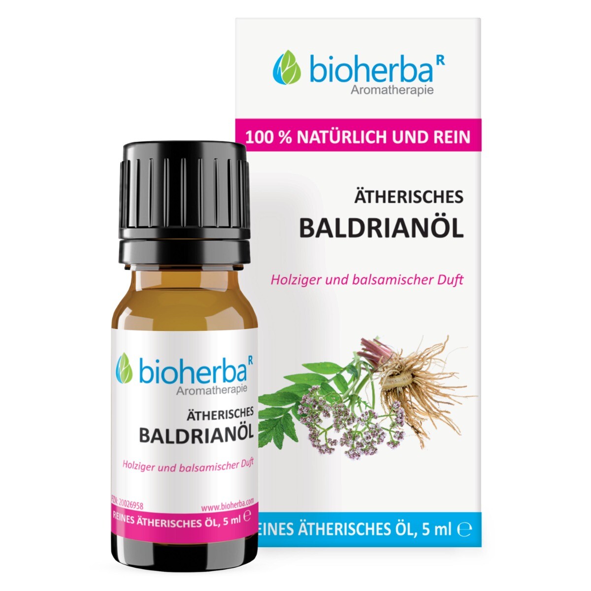 Esenciální olej kozlík lékařský – 5 ml – Bioherba