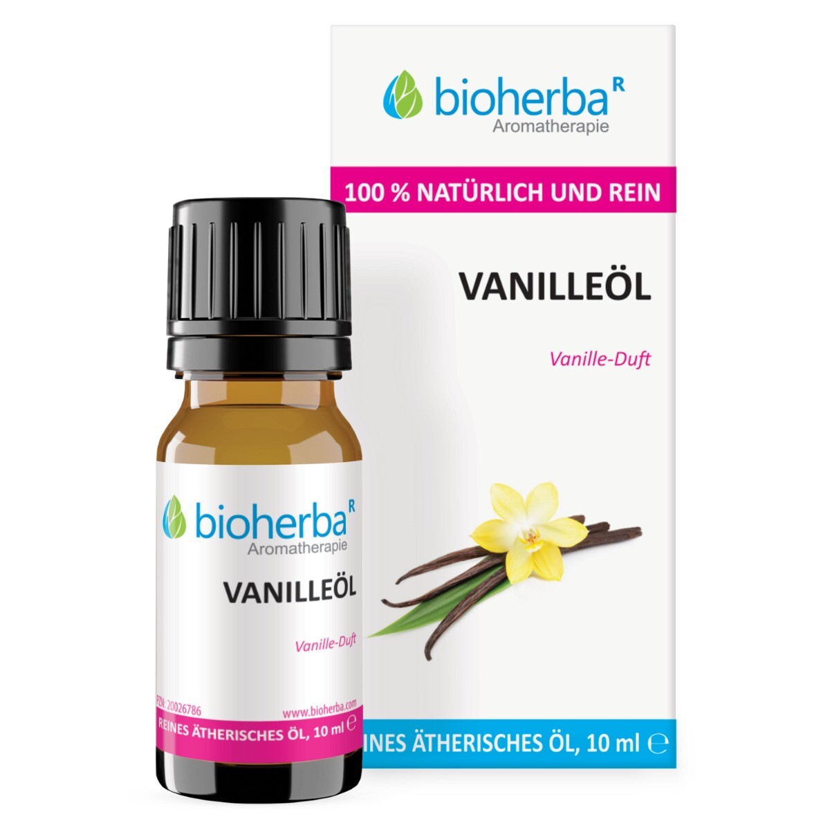 Esenciální olej vanilka – 10 ml – Bioherba
