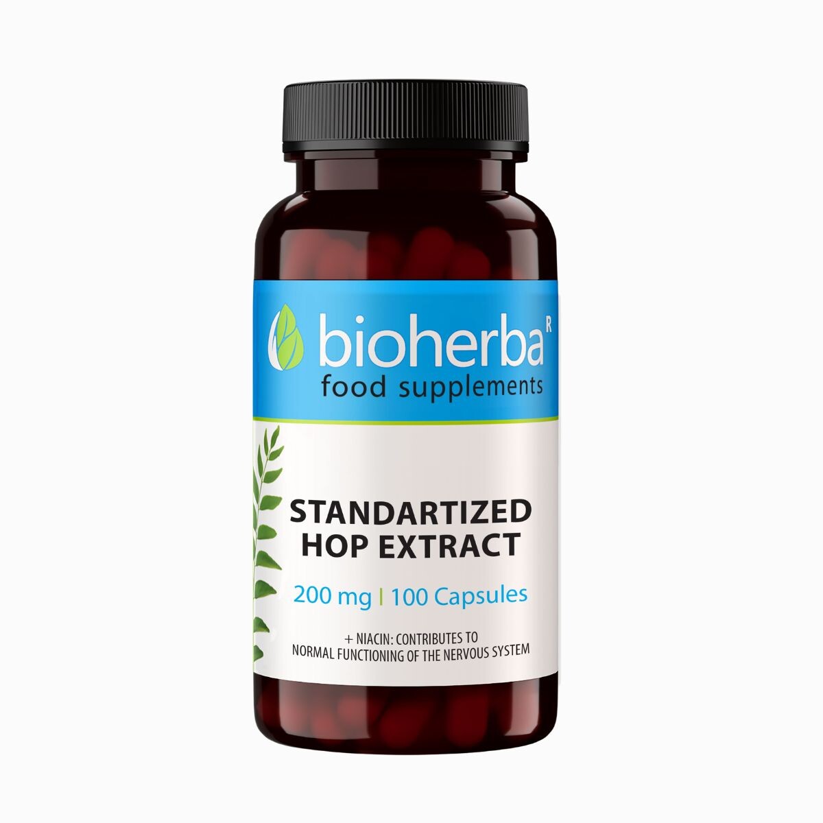 Chmel extrakt 200 mg – 100 kapslí – Bioherba