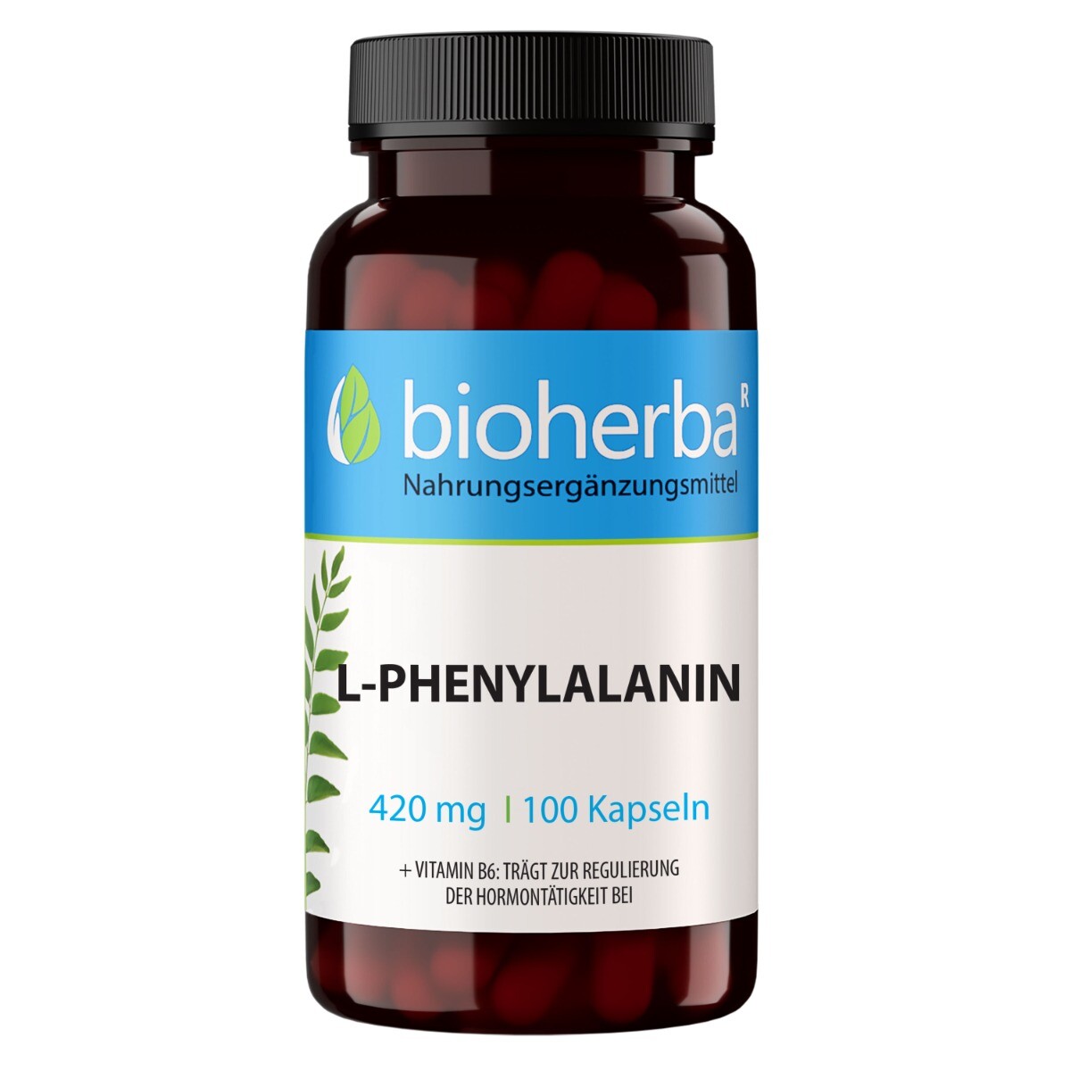 L-fenylalanin 420 mg – 100 kapslí – Bioherba