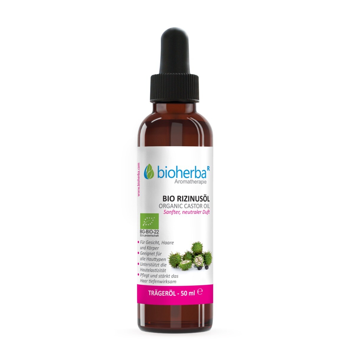 Ricinový olej – 50 ml – Bioherba