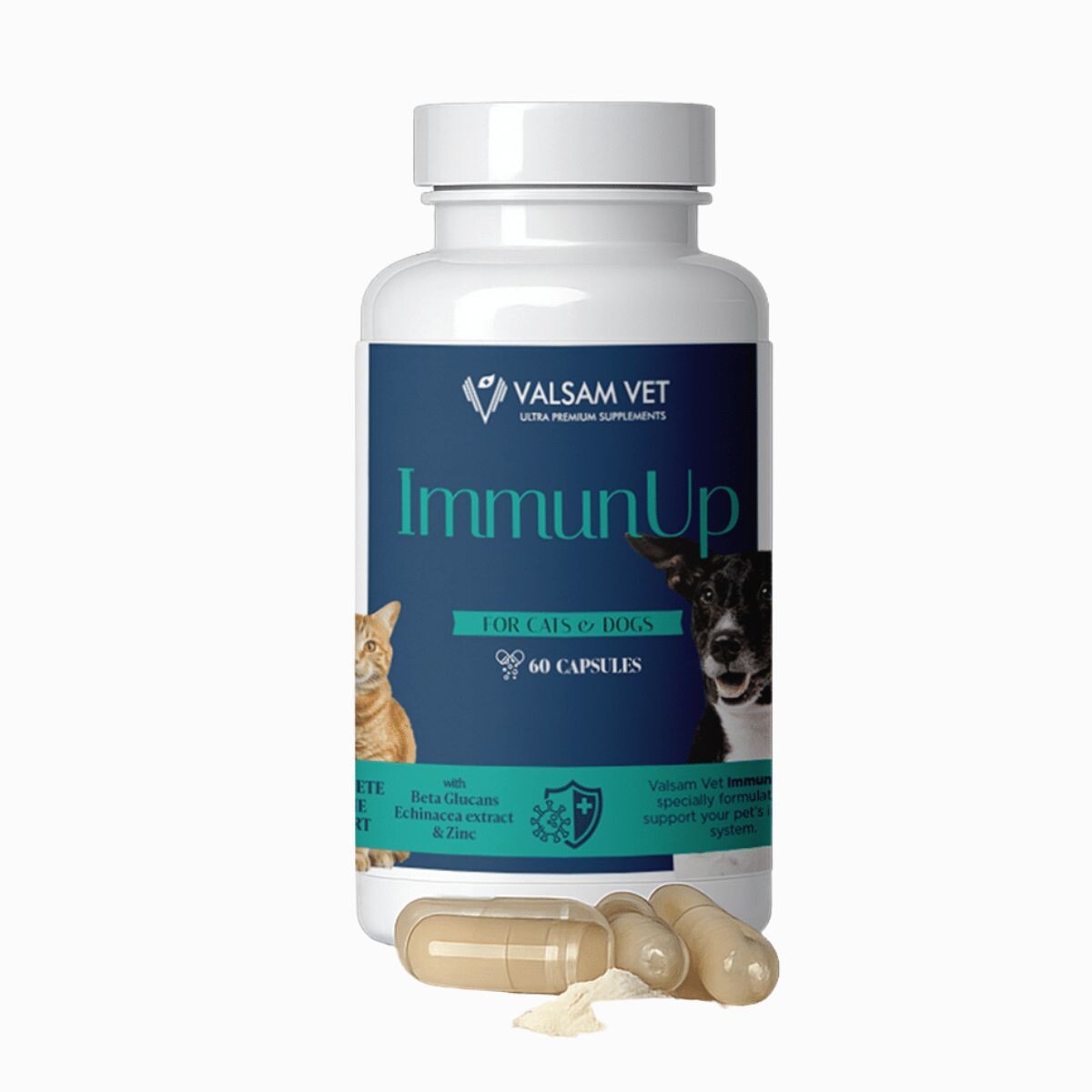 IMMUNUP - podpora imunity pro psy a kočky 60 kapslí - Valsam Vet
