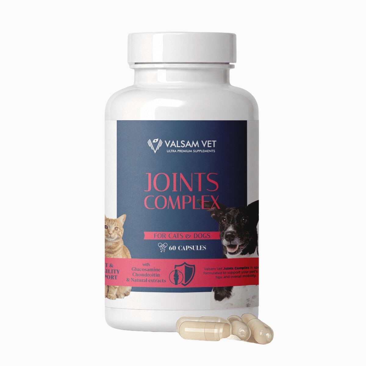 JOINTS COMPLEX - komplexní kloubní výživa pro psy a kočky 60 kapslí - Valsam Vet