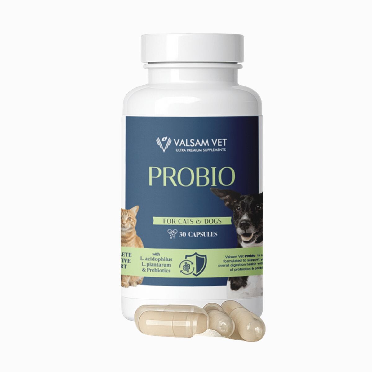 PROBIO - probiotika a prebiotika pro psy a kočky 30 kapslí - Valsam Vet