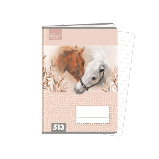 Argus Školní sešit 513 - Horses & Me - A5, linkovaný, 10 listů - 1594-0360