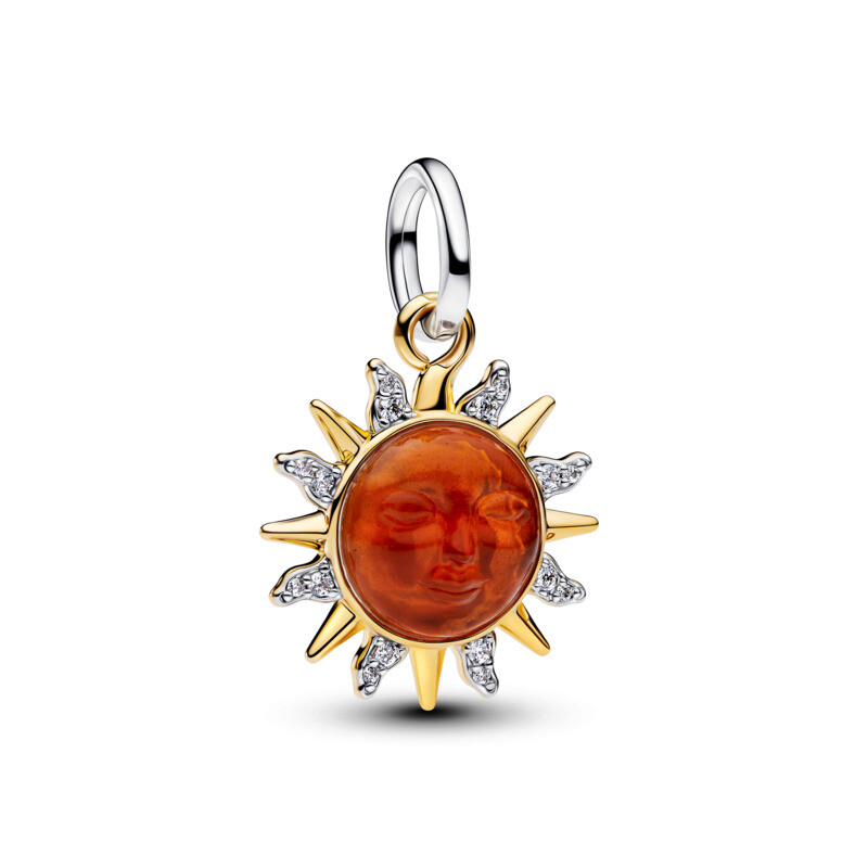 Pandora Bicolor přívěsek Zářivé slunce Shine Moments/ME 764703C01