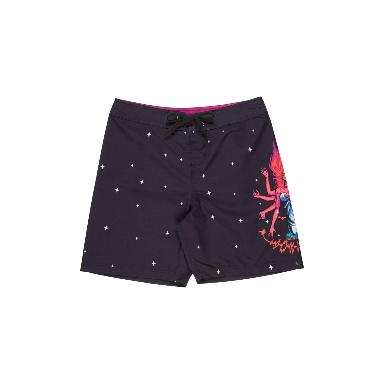 koupáky SANTA CRUZ - Johnson Danger Zone 2 Boardshort Black (BLACK) velikost: 32