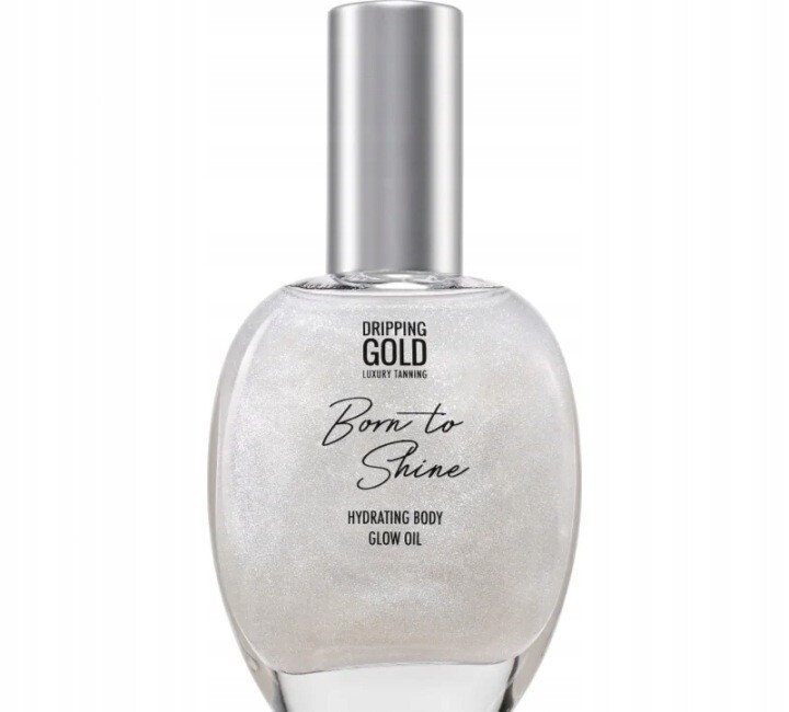 Dripping Gold Tělový olej Born to Shine Silver Hydrating Body Glow Oil 50 ml