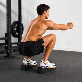 Workout Klíny na dřep WORKOUT černé WOR578