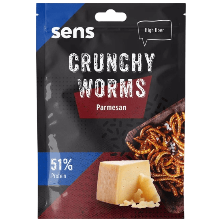 Jedlí červi Sens Kořenění červíci - Parmazan 12 g