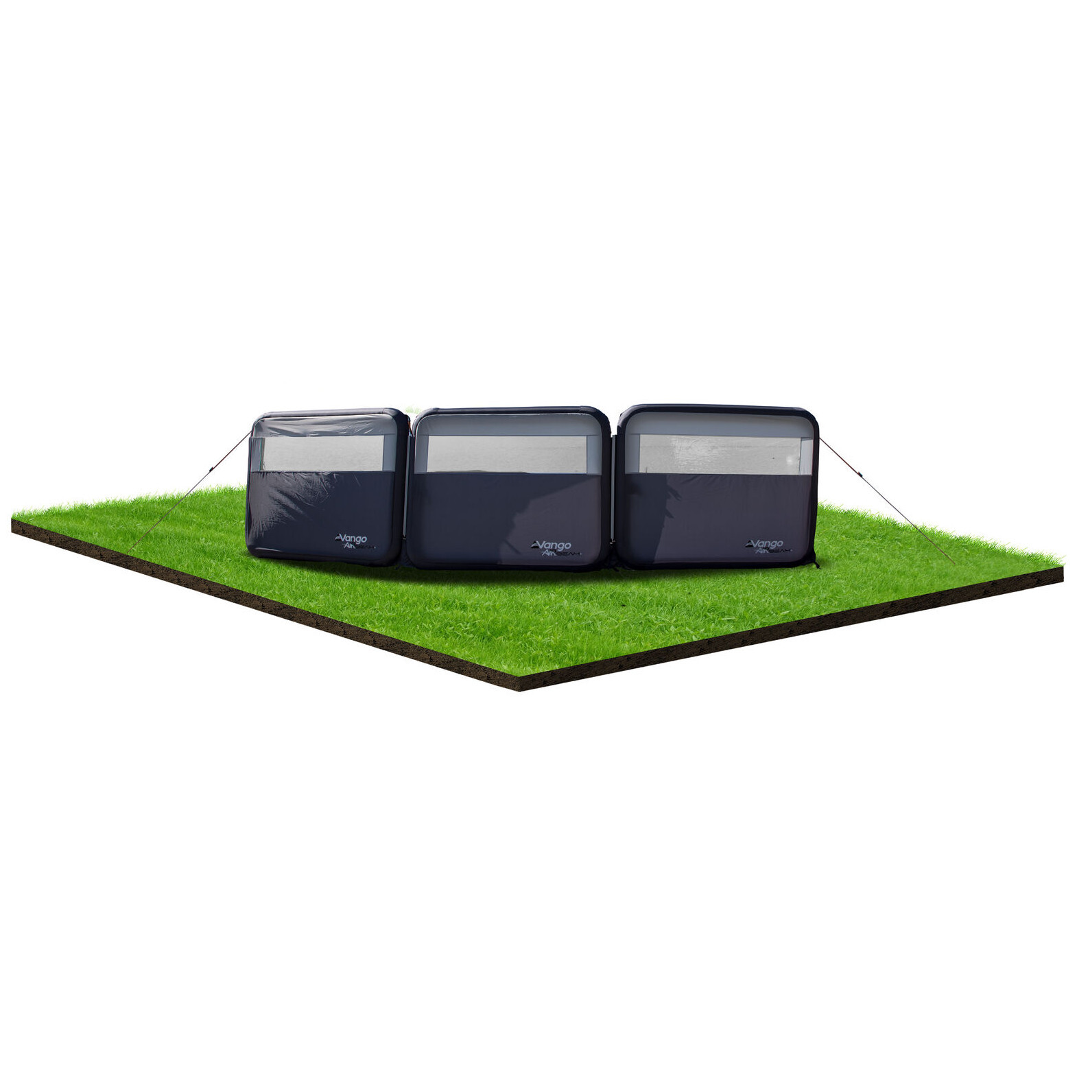 Zástěna Vango AirBeam Modular Windbreak Barva: šedá