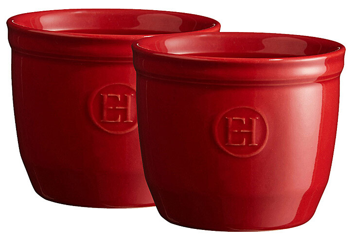 Sada 2 ks ramekinů Le N°8 červená Burgundy Emile Henry