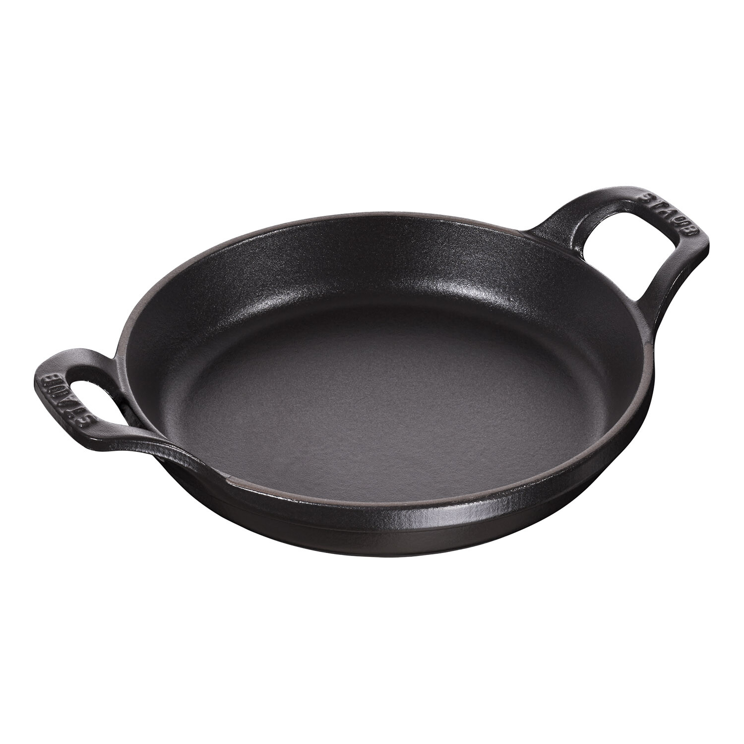 Kulatý litinový mini pekáč černý O 12 cm Staub