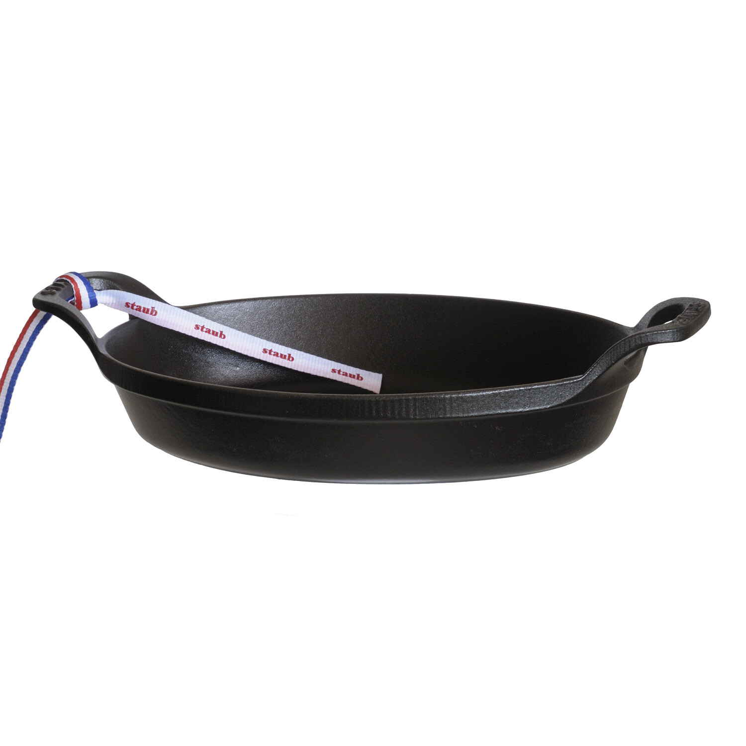 Oválný litinový pekáč černý 24 cm Staub