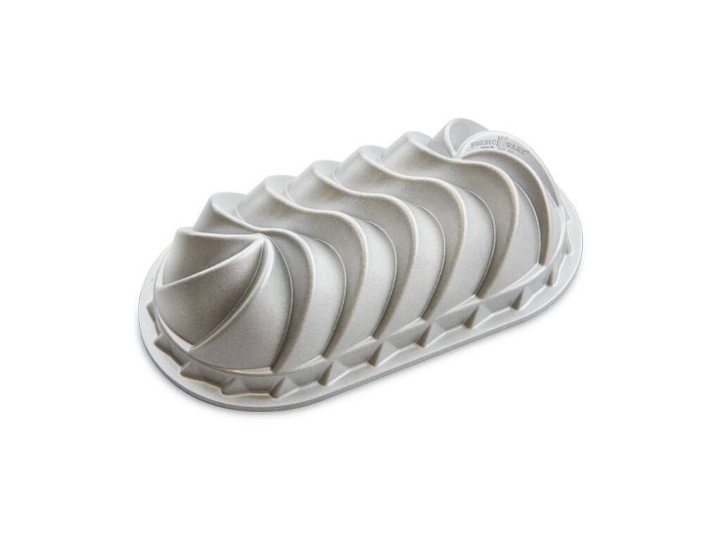 Forma na chlebíček Heritage Loaf Bundt® stříbrná Nordic Ware