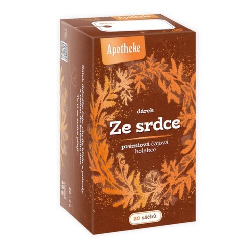 Apotheke dárek Ze srdce ovocný čaj 20x2g