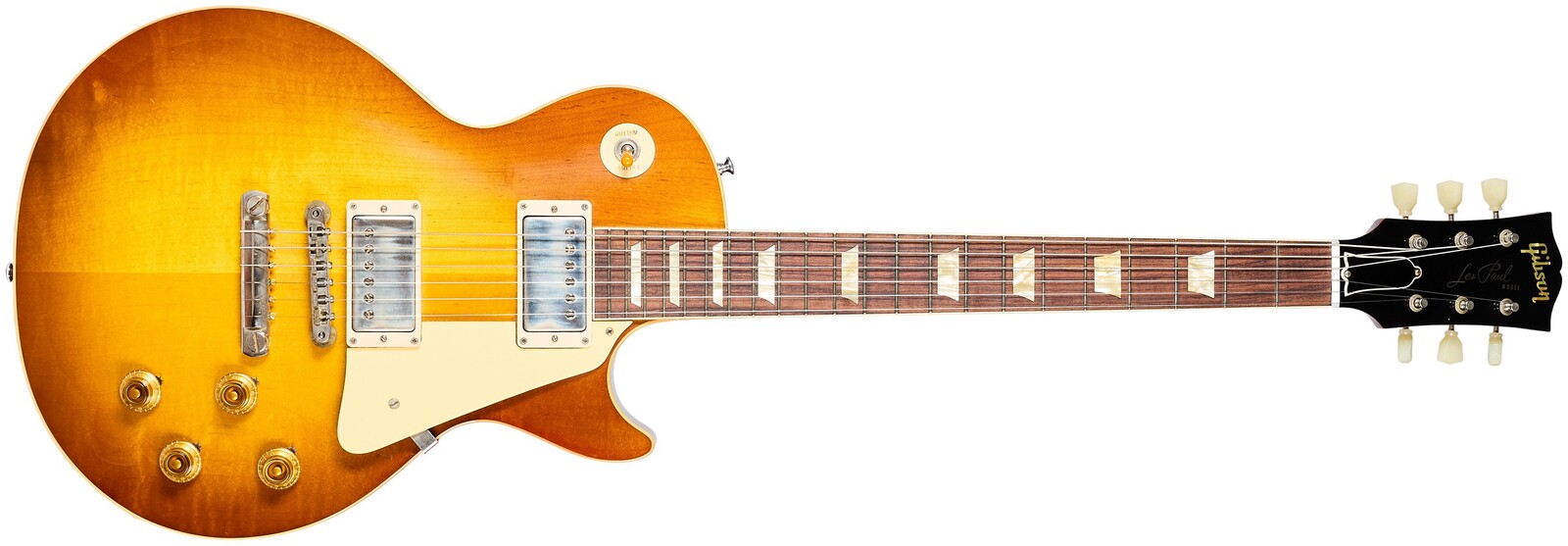 Gibson Custom 2024 Les Paul 1958 Reissue VOS Iced Tea Burst